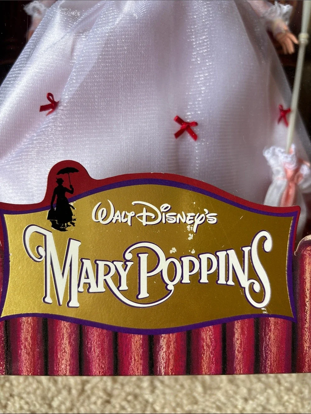 Barbie Mary Poppins Jolly Holiday Edition Costume Doll - White & Red